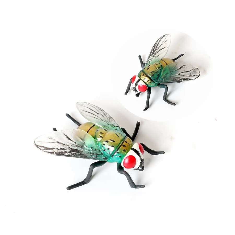 Figurines d'insectes en plastique réalistes avec cigale Cricket scarabée abeille fourmi araignée coccinelle insectes