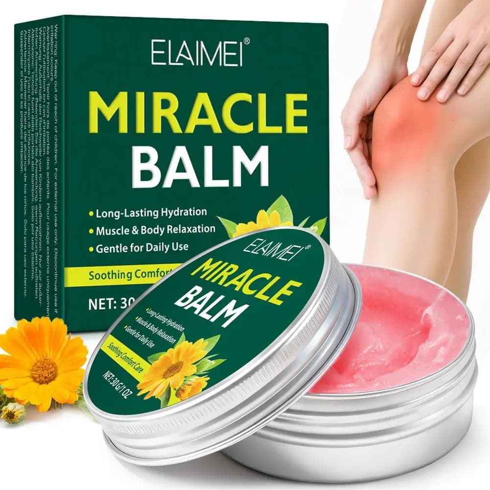Baume hydratant pour massage 30g, baume miracle, baume corporel hydratant longue durée, apaisant pour la relaxation musculaire