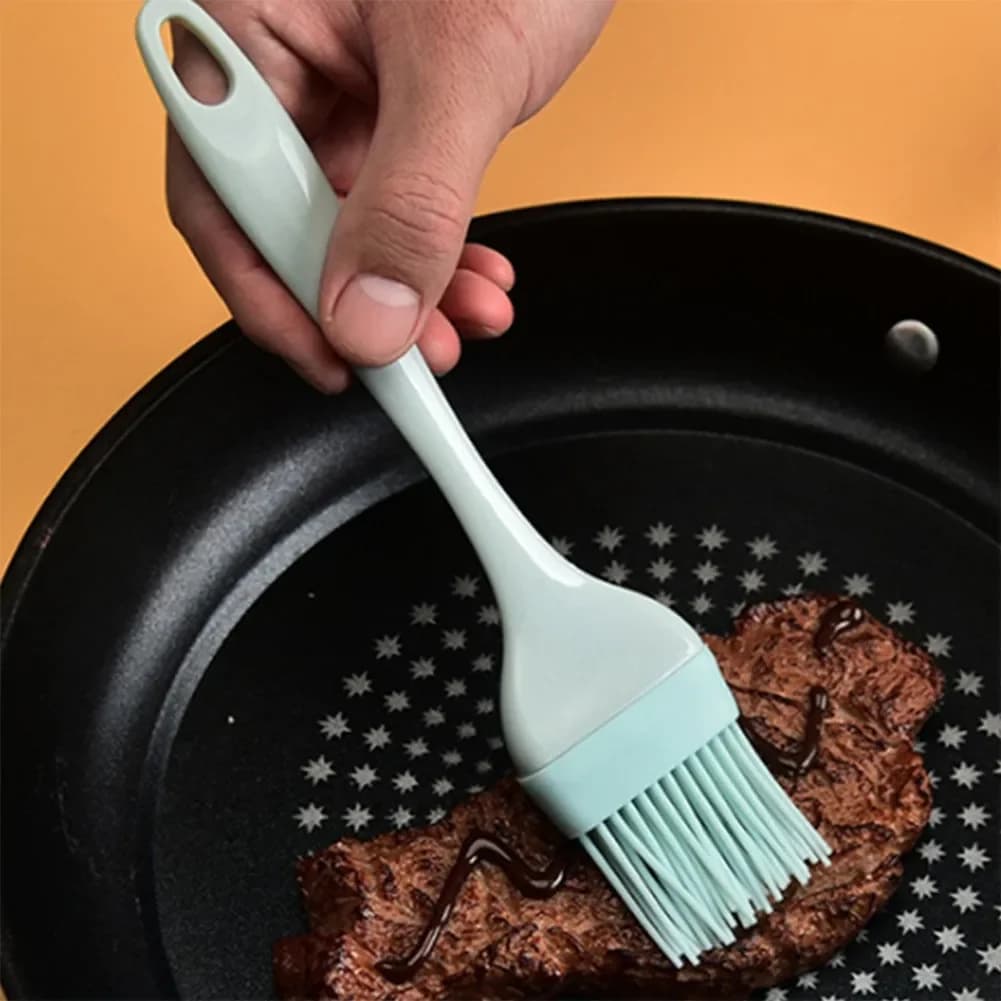Grattoir à crème antiadhésif, bricolage, pain, gâteau, beurre, spatule, mélangeur, brosse à huile, outil de cuisson de cuisine, spatule en Silicone, 3 pièces