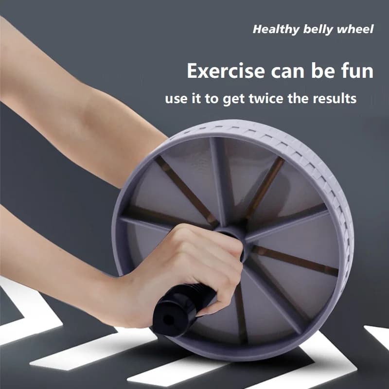 Roue abdominale Ab Roller Slide Abs équipement d'exercice roue abdominale Ab rouleau abdominal rouleau Abs rouleau entraînement JFL01