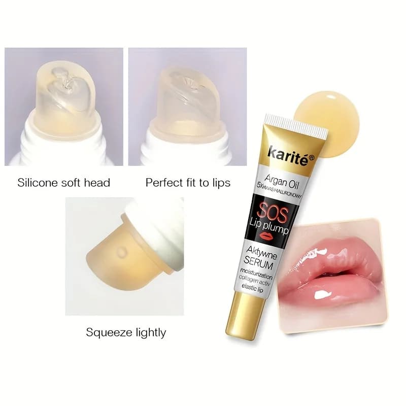 Brillant repulpant pour les lèvres hydratant durable à volume extrême - Formule d'huile minérale nutritive rehausseur de lèvres maquillage liquide lèvres plus pleines
