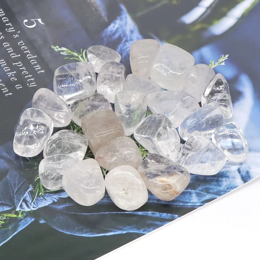 Pierres en Quartz naturel transparent Reiki, cristaux de guérison, gravier énergétique, spécimen de roche irrégulière en vrac, décoration d'aquarium de maison