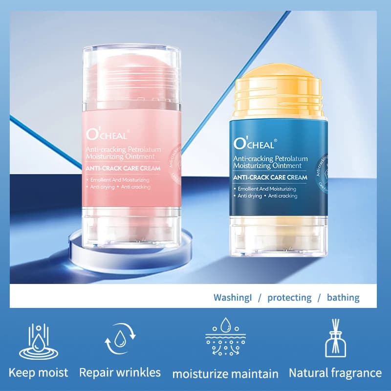 Crème anti-fissures pour pieds secs et craquelés et talons, pieds et talons secs hydratants, empêchant les pieds de fissuration