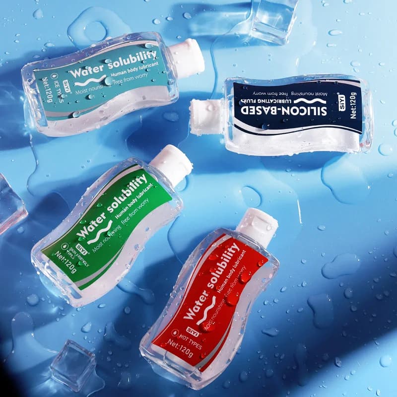Lubrifiant sexuel à base d'eau 120ml pur naturel adulte