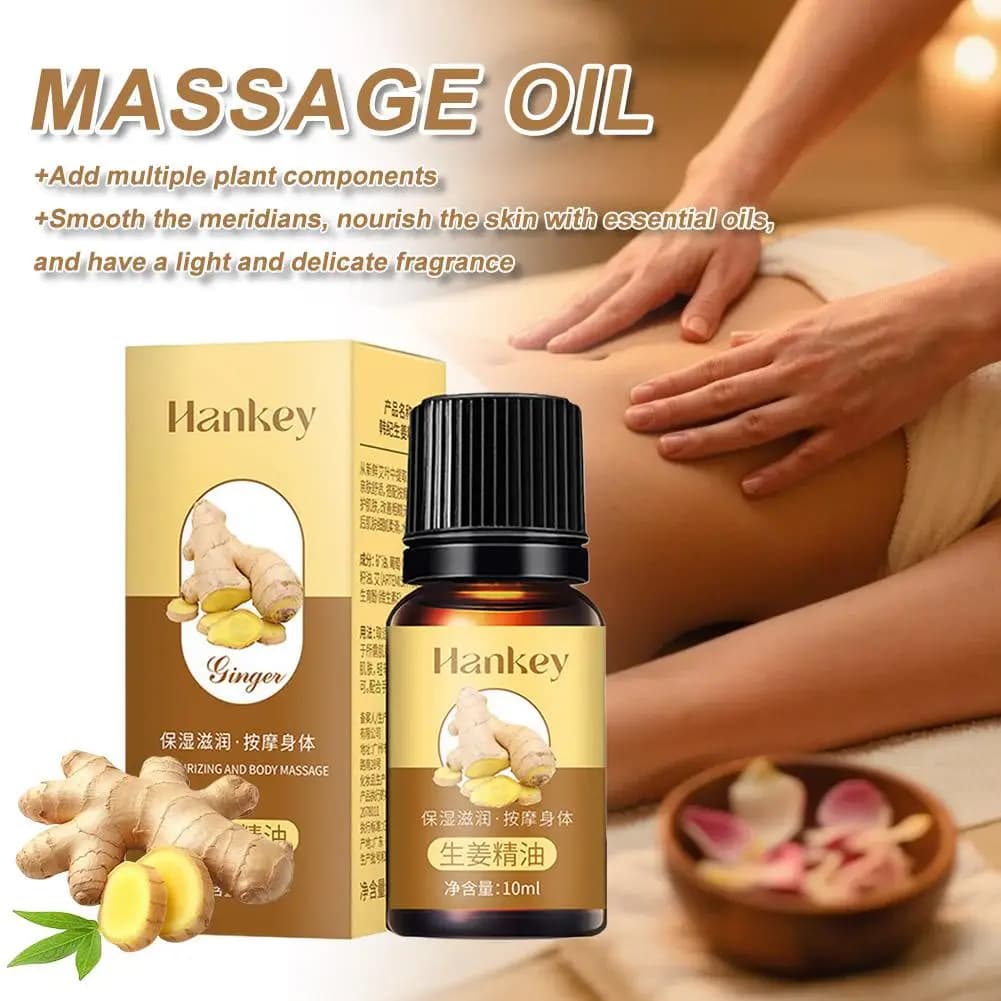 Huile de Massage à l'extrait naturel de plante, hydratante pour le corps, lissage de la peau, soulagement doux du Stress, douleurs musculaires, aide au sommeil, favorise la relaxation