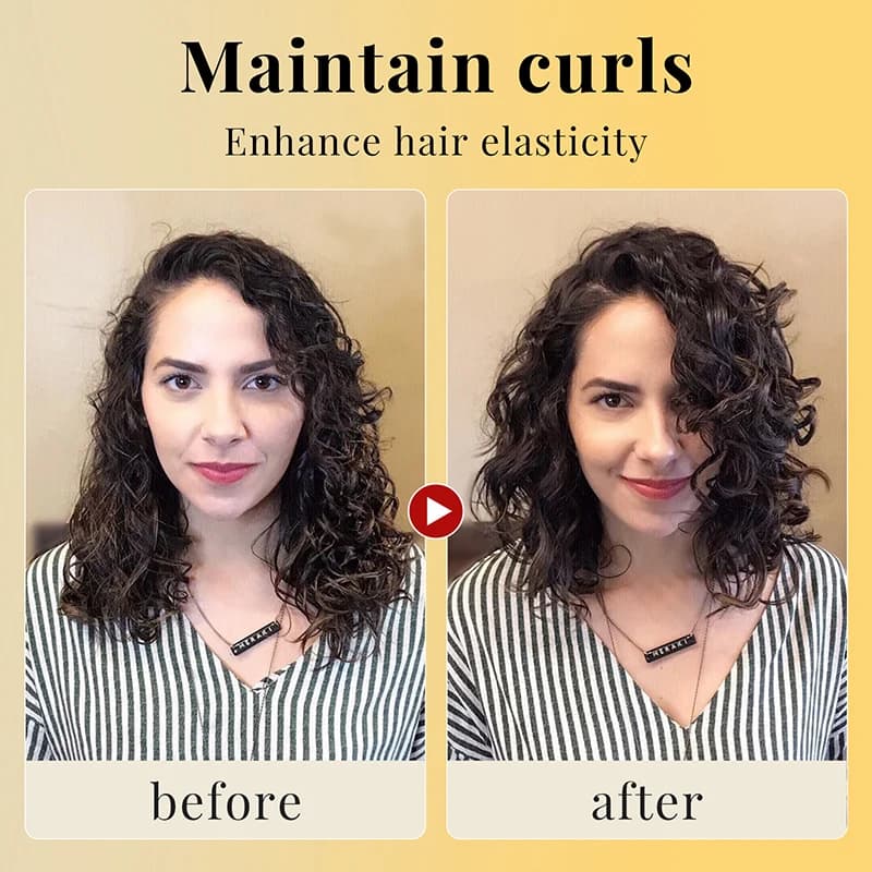 PURC-Après-shampoing pour cheveux bouclés sans rinçage, crème de traitement pour cheveux abîmés, lissant brillant, réparateur professionnel, produits de soins capillaires magiques
