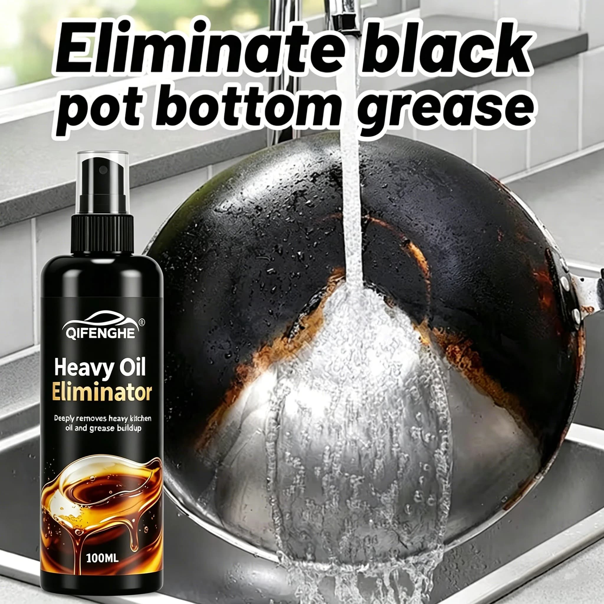 Spray Éliminateur de Graisse Lourde