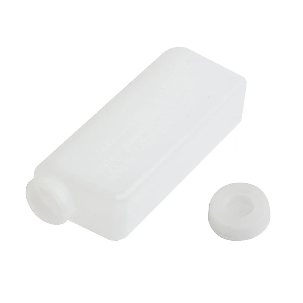 Bouteille de mélange d'huile et d'essence et de carburant à 2 temps de 600ML, conteneur pour tronçonneuse/troudeuses 20:1 et 25:1 et 40:1 bouteille d'essence en plastique Nylon