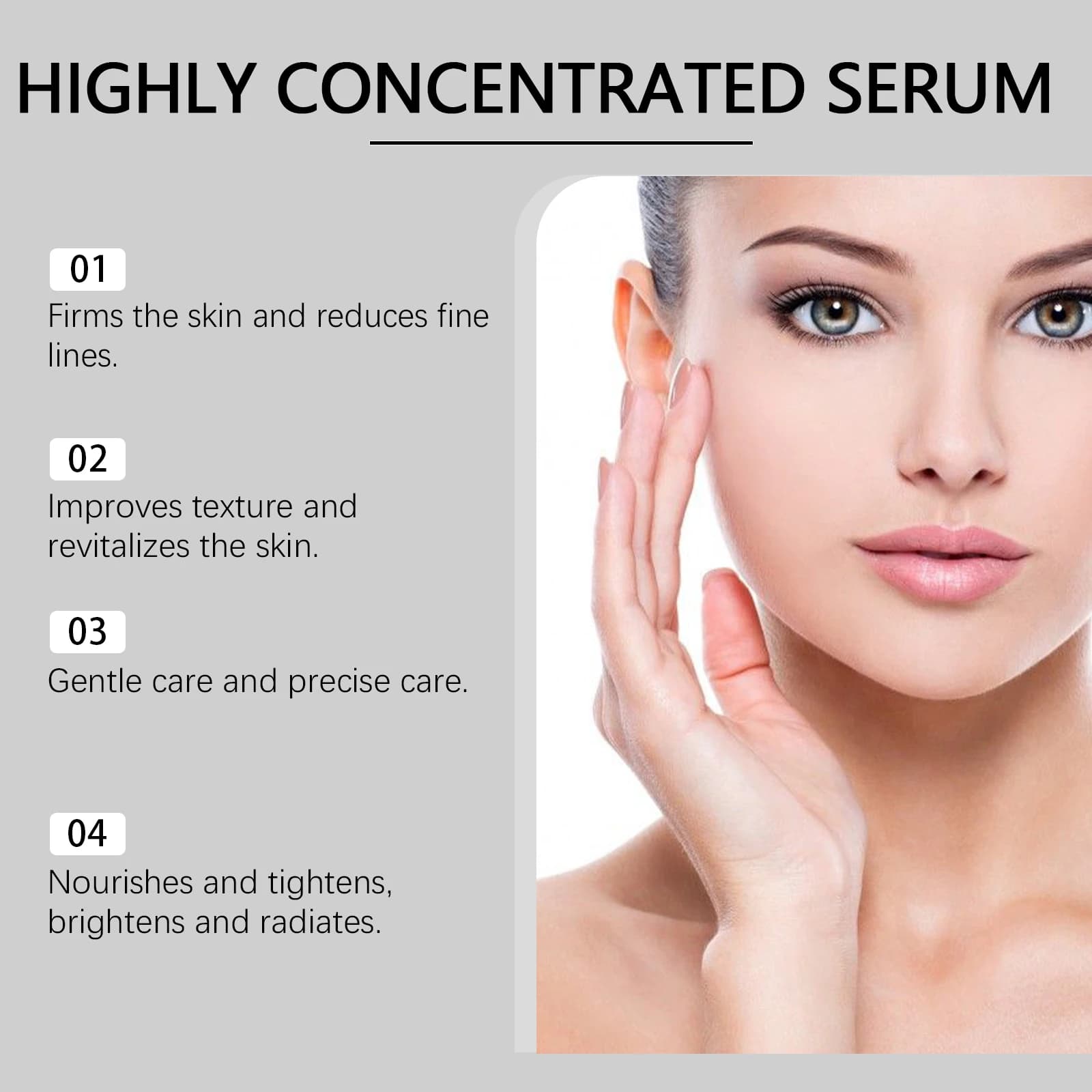 Sérum Anti-âge pour le visage, raffermissant, éclaircissant, pour tous les Types de peau, lissant, raffermissant, nourrissant, soin pour la peau du visage