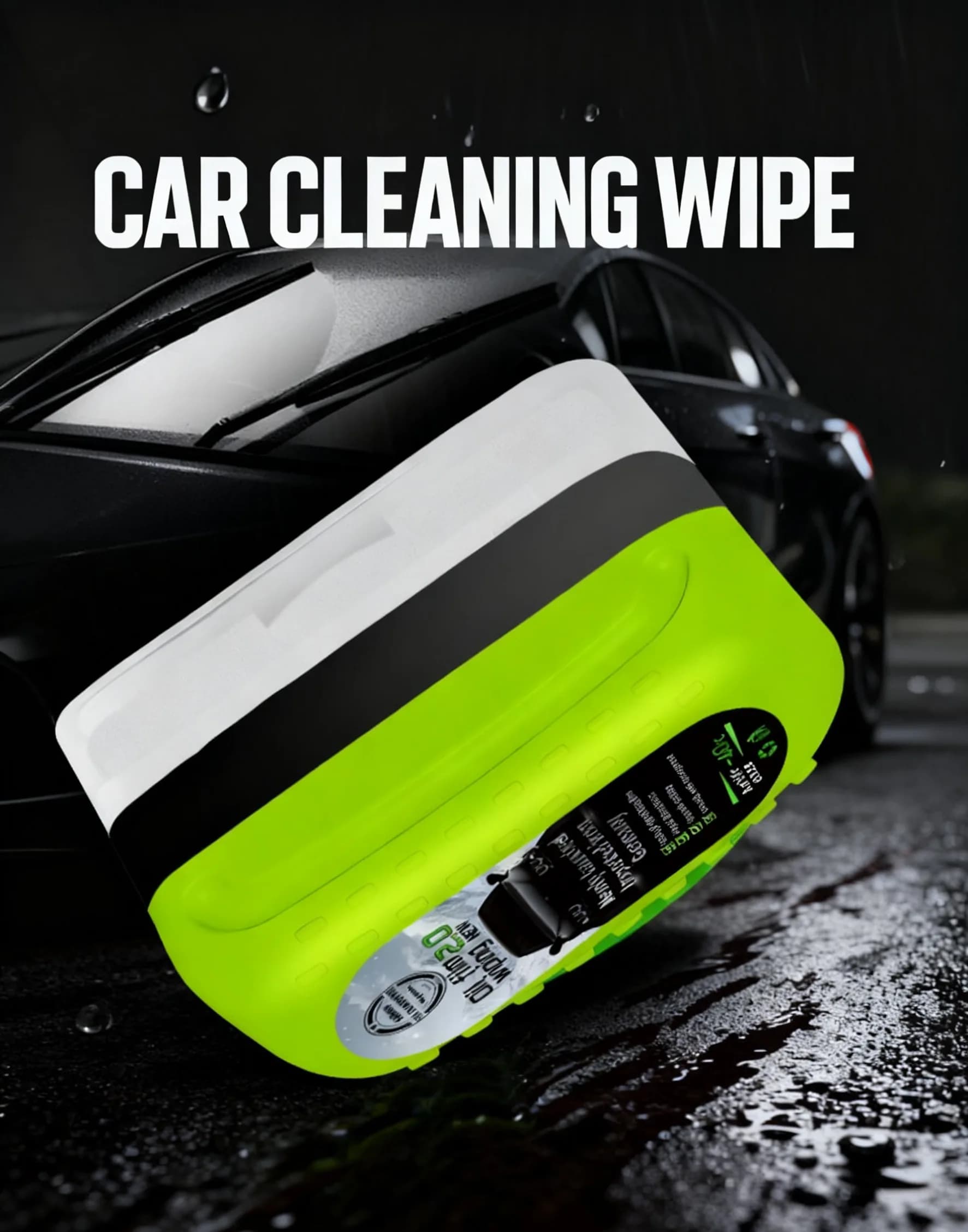 Brosse de nettoyage de film d'huile automobile, nettoyant de film d'huile de verre de voiture, nettoyeur de film d'huile de fenêtre, essuie-glace de nettoyage de verre, Anti-pluie et brouillard