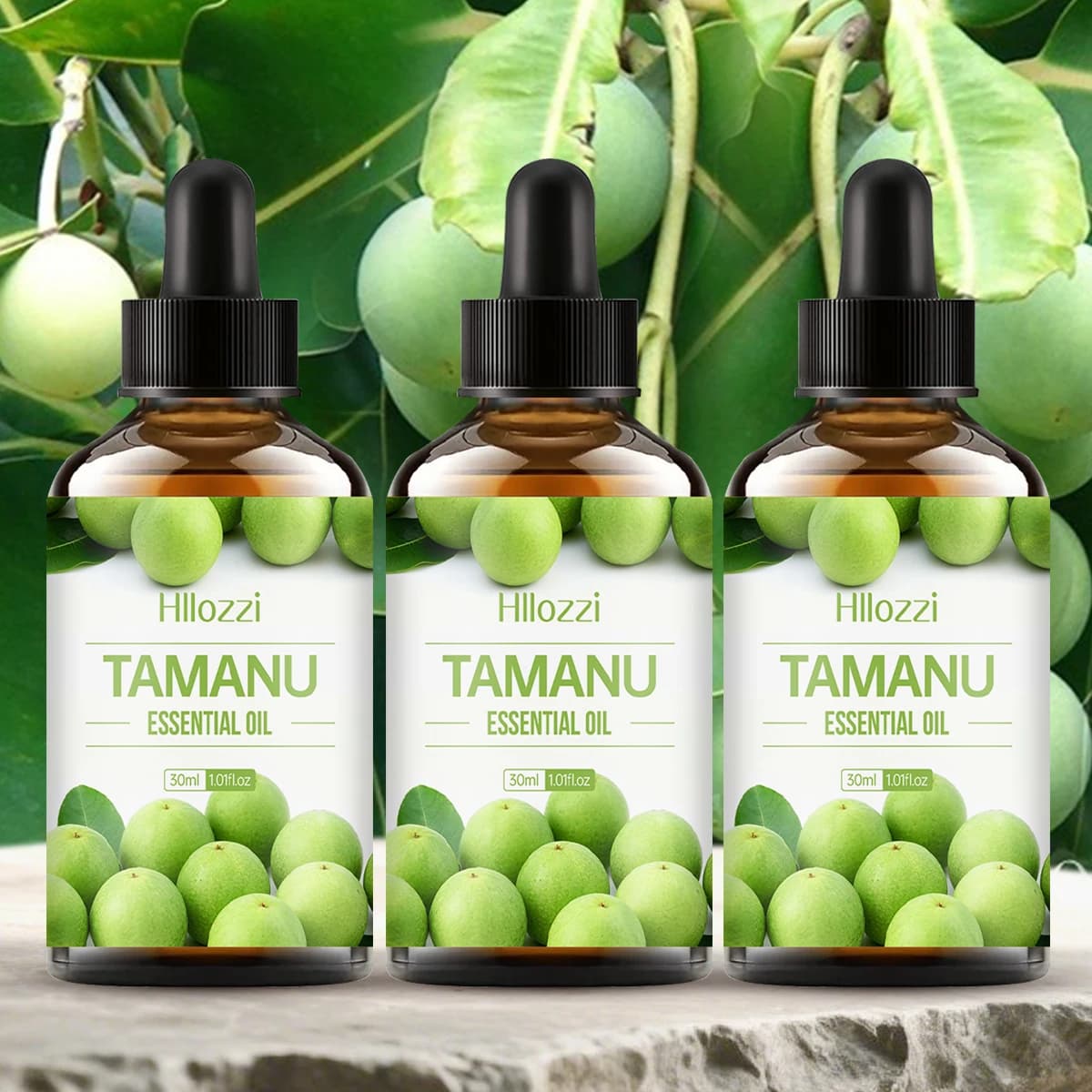 L'huile essentielle de Tamanu, l'arôme fruité, convient à l'utilisation dans les diffuseurs et les humidificateurs et peut également être utilisée dans le massage corporel.