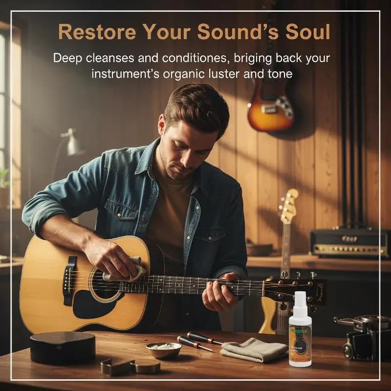 # Huile de citron 60ml pour l'entretien de la touche de l'ukulélé et de la guitare, huile de nettoyage et de polissage pour guitare