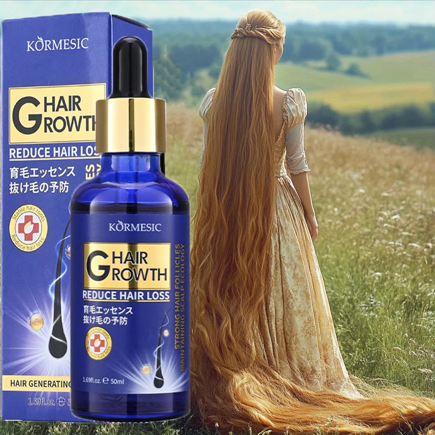 Sérum de croissance des cheveux, Anti-perte, huile de croissance des cheveux, prévient la calvitie, réparation des dommages, Massage du cuir chevelu, hydratant, nourrissant, soins capillaires