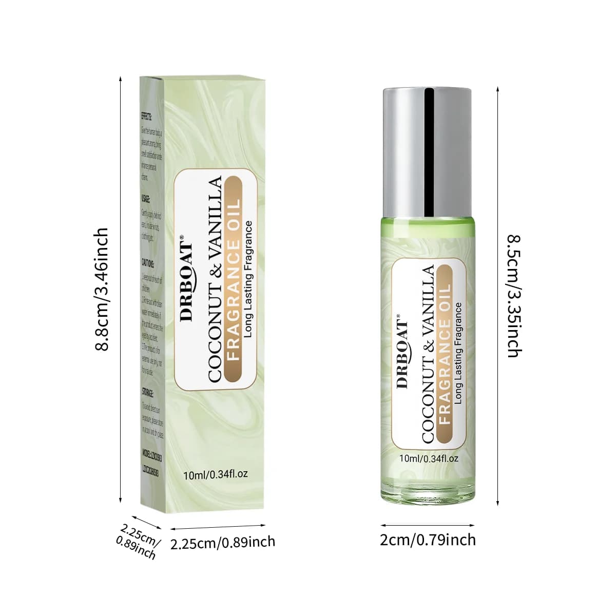 Huile de phéromones à la noix de coco et à la vanille - 10 ml