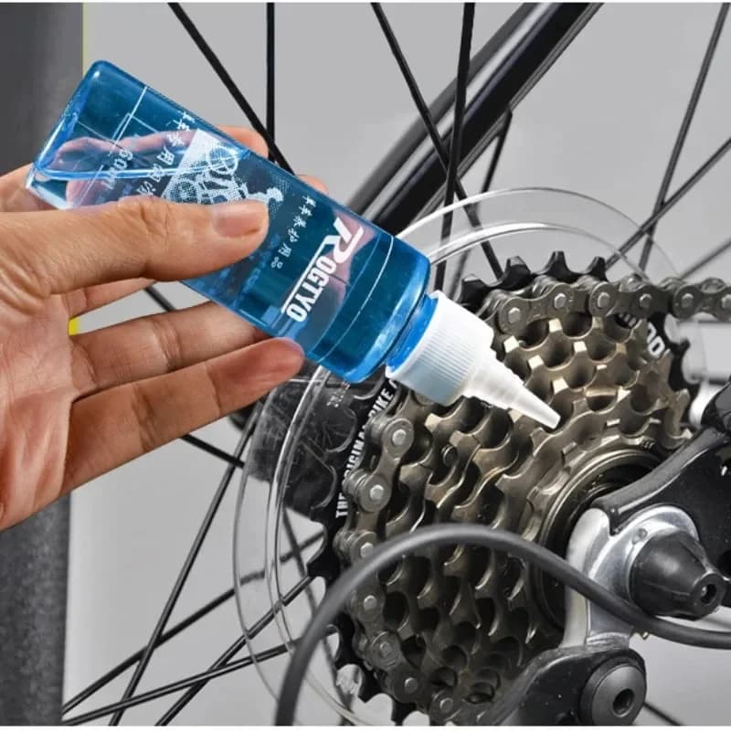1/3/5 pièces huile lubrifiante pour chaîne de vélo 60ML lubrifiant pour chaîne sèche équipement de vélo huile d'entretien cireuse gicler vtt accessoires de vélo de route