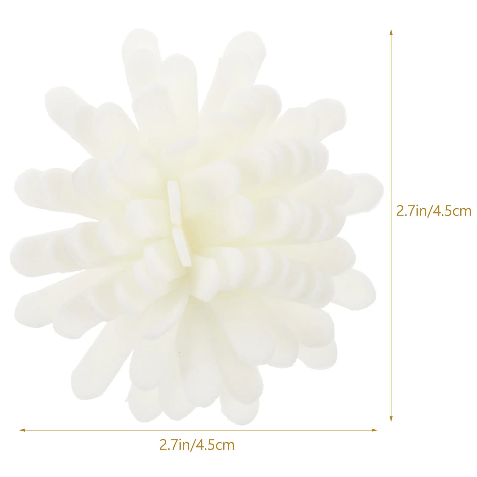 100 pièces Pe fleur diffuseur aromathérapie huile essentielle Mini bureau salle de bain bâtons décor à la maison élégant