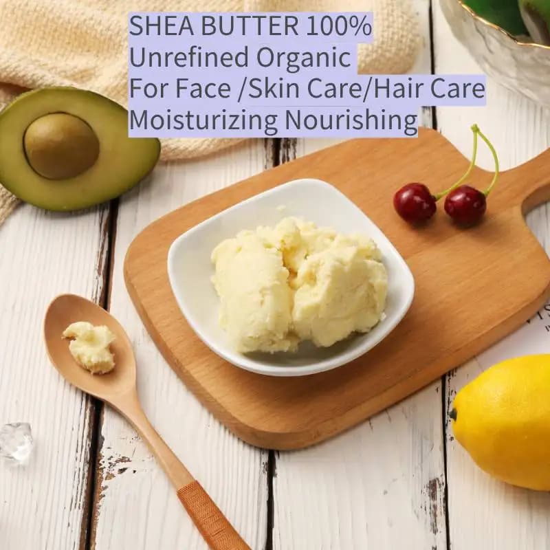 100g Dimollaure Huile de beurre de karité naturel non raffiné Soins de la peau biologiques Hydratant Massage corporel