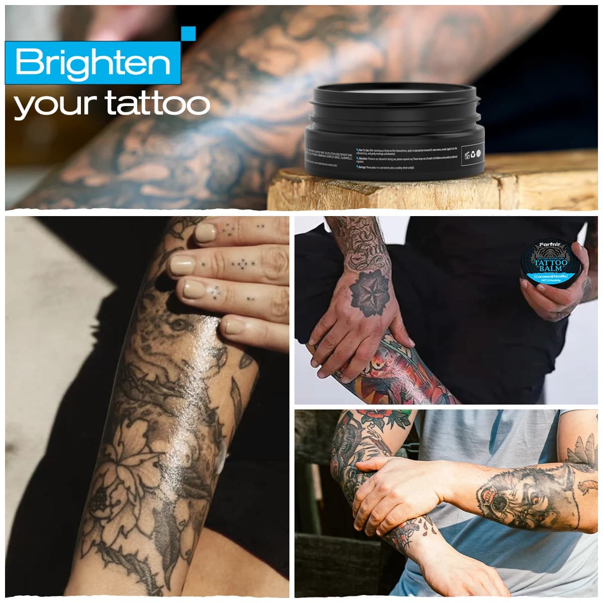 Baume pour tatouages de 2