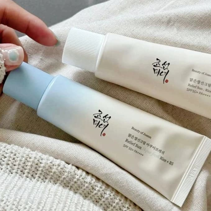 Crème solaire SPF50+ Beauty of Joseon, crème solaire coréenne au riz probiotique, bloqueur solaire, crème pour la peau, anti-UV, protection solaire faciale, hydratant doux, 50 ml