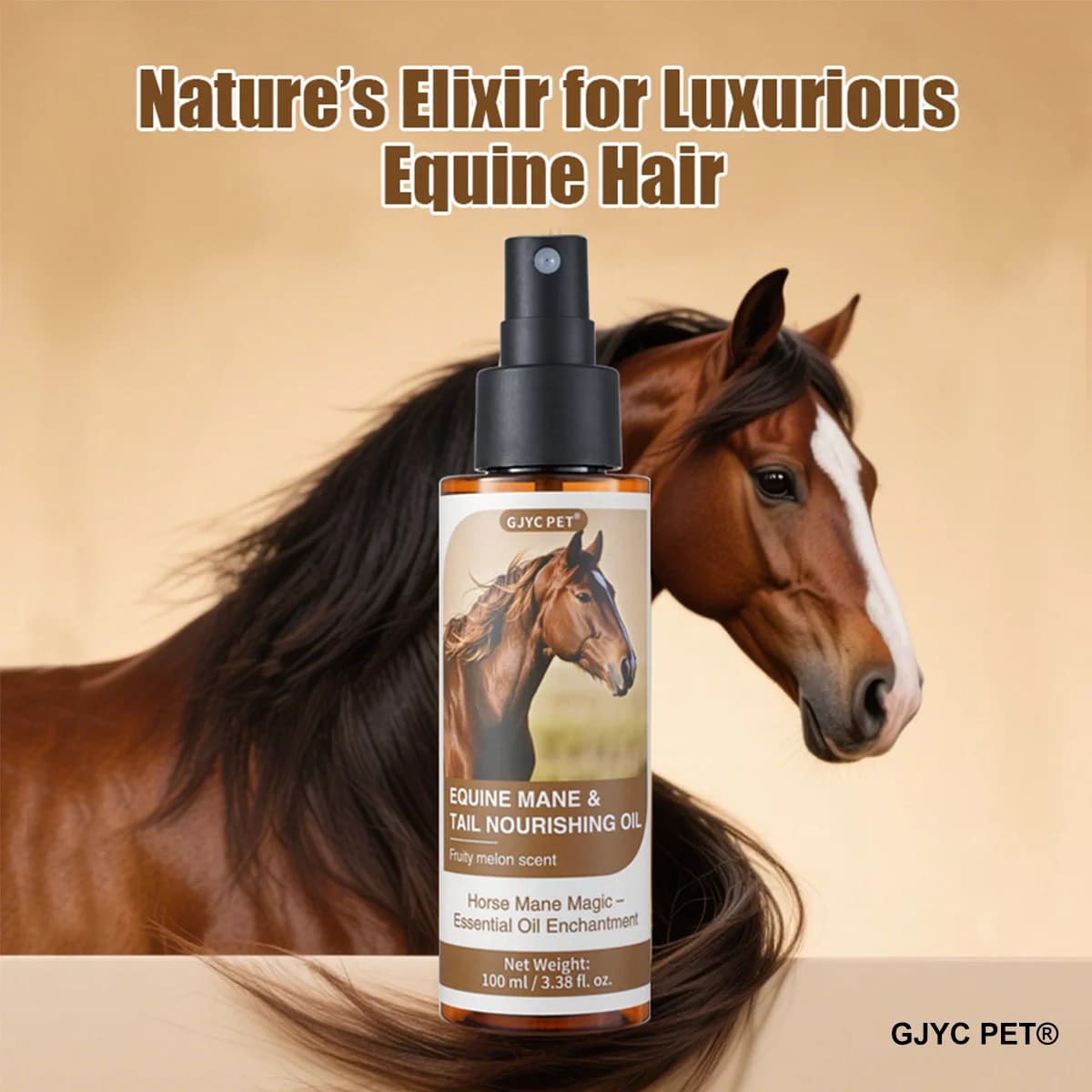Huile de Soin pour Cheveux de Cheval 100ml