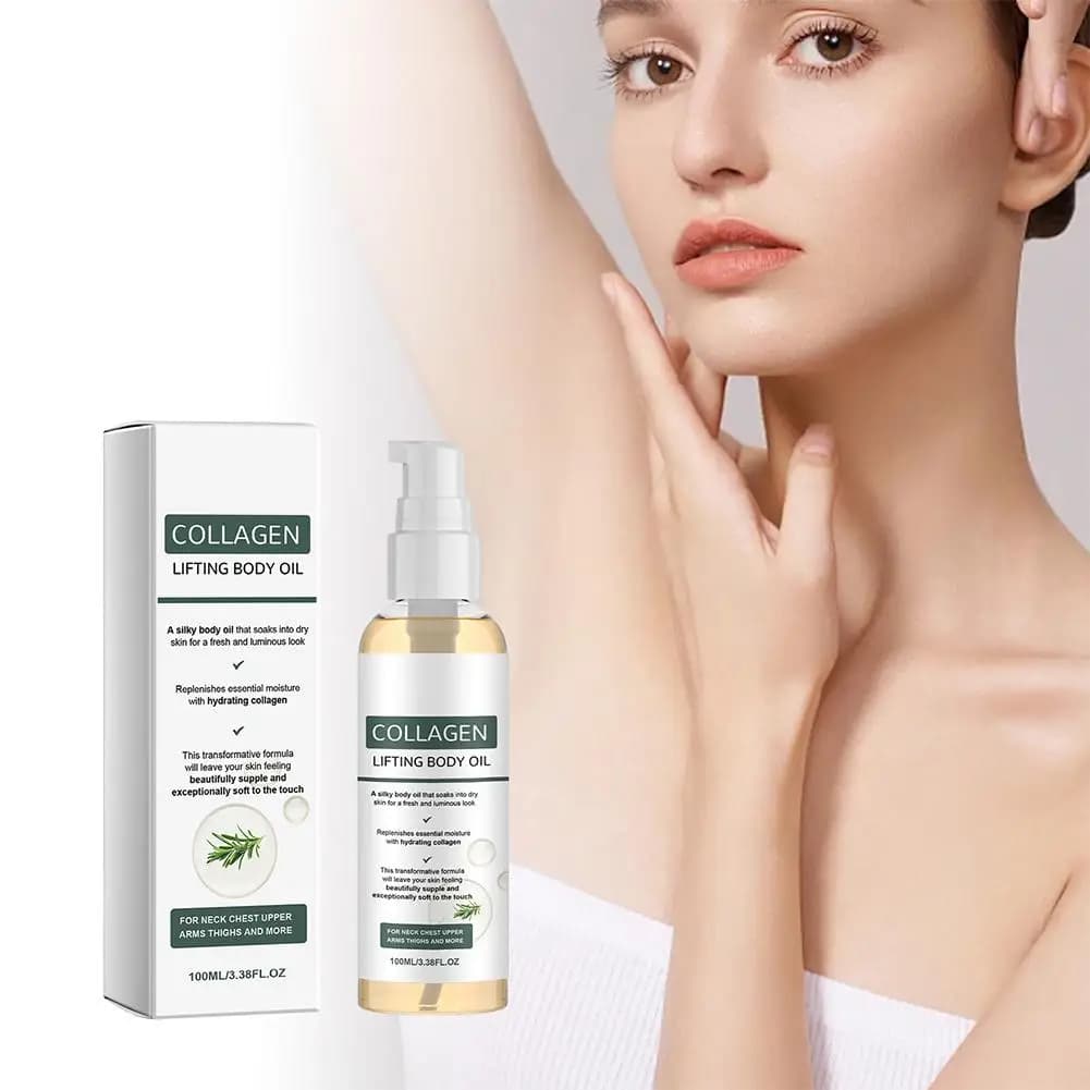 Huile Corporelle Éclatante 100ml – Sérum Réparateur Hydratant Intense – Huile de Massage Naturelle Nourrissante pour Peaux Sèches et Soins Capillaires – Offre Spéciale