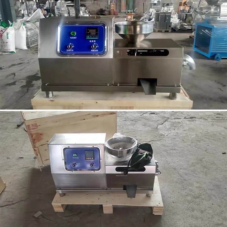 Machine d'extraction d'huile industrielle à chaud sur mesure pour graines de tournesol, graines de lin, diverses noix, usage domestique et commercial