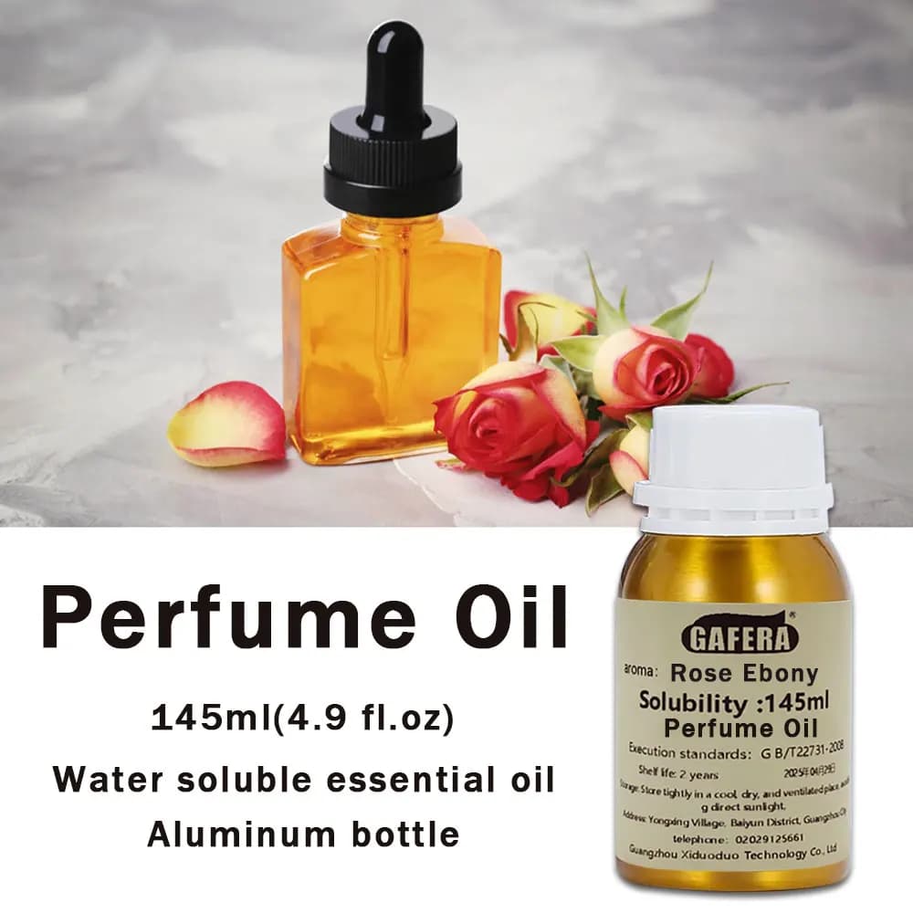 GAFERA 145 ml huile de parfum, pour parfum de bricolage et huile de massage et fabrication de bougies parfumées, savon, shampoing, douche et diffuseur humidificateur