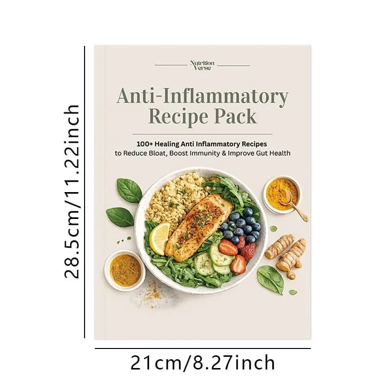 Le livre de recettes anti-inflammatoires : plus de 100 recettes anti-inflammatoires pour réduire les ballonnements, stimuler l'immunité et améliorer la santé intestinale