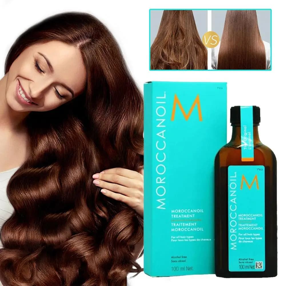 Traitement à l'huile essentielle pour cheveux du Maroc
