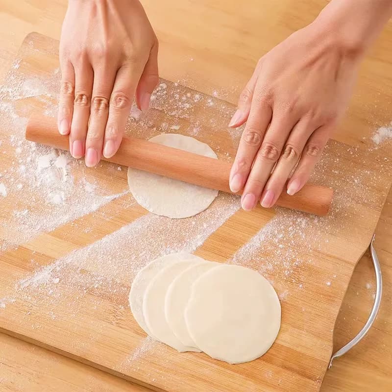 Rouleau à pâtisserie en bois, outil de cuisine pour la pâtisserie, accessoire ménager pour la préparation de pâtisseries