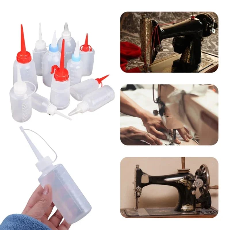 Bouteilles distributrices d'huile à bec Portable de 30 à 250ml, 4 pièces, bouteille vide en plastique à Long bec, bouteille d'huile, récipient de lubrifiant polyvalent