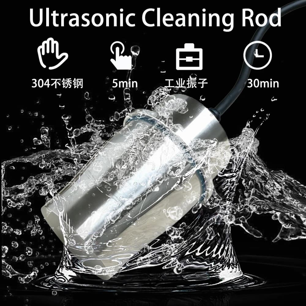 Nettoyeur à ultrasons USB avec minuterie numérique pour bijoux dentaires