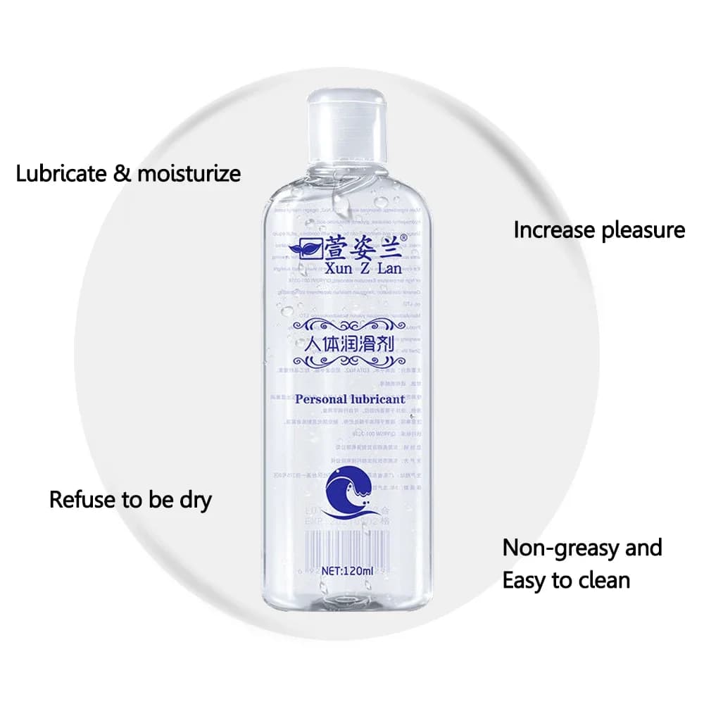120ml lubrifiant soluble dans l'eau jouets sexuels pour hommes huile lubrifiante pour sexe Anal pur naturel lubrifiant sexuel Oral jouets pour adultes Sexshop féminin