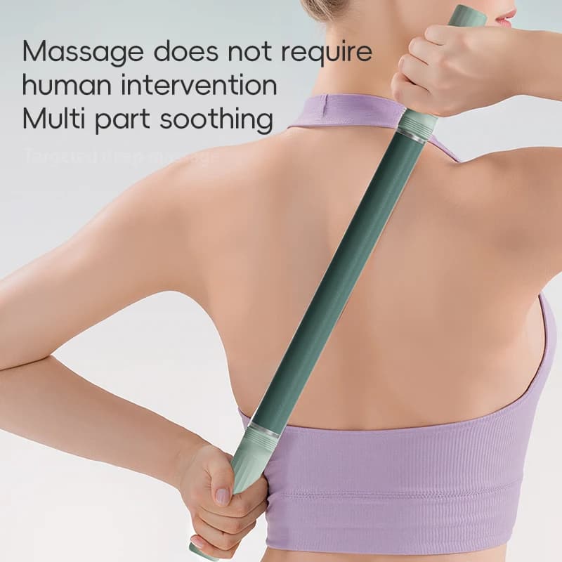 Rouleau portatif de bâton de Massage, tenu dans la main, rouleau de mousse de tissus profonds, outil de Massage corporel et de libération myofasciale pour les jambes, le cou et les majeures