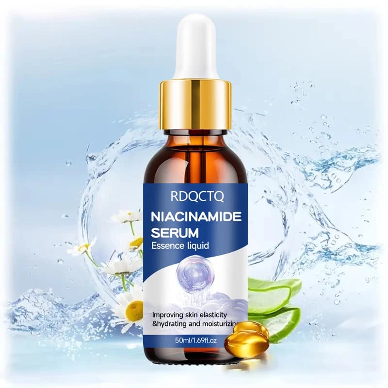 Sérum Niacinamide - Essence hydratante pour le visage pour l'élasticité de la peau, l'hydratation et l'alimentation en profondeur