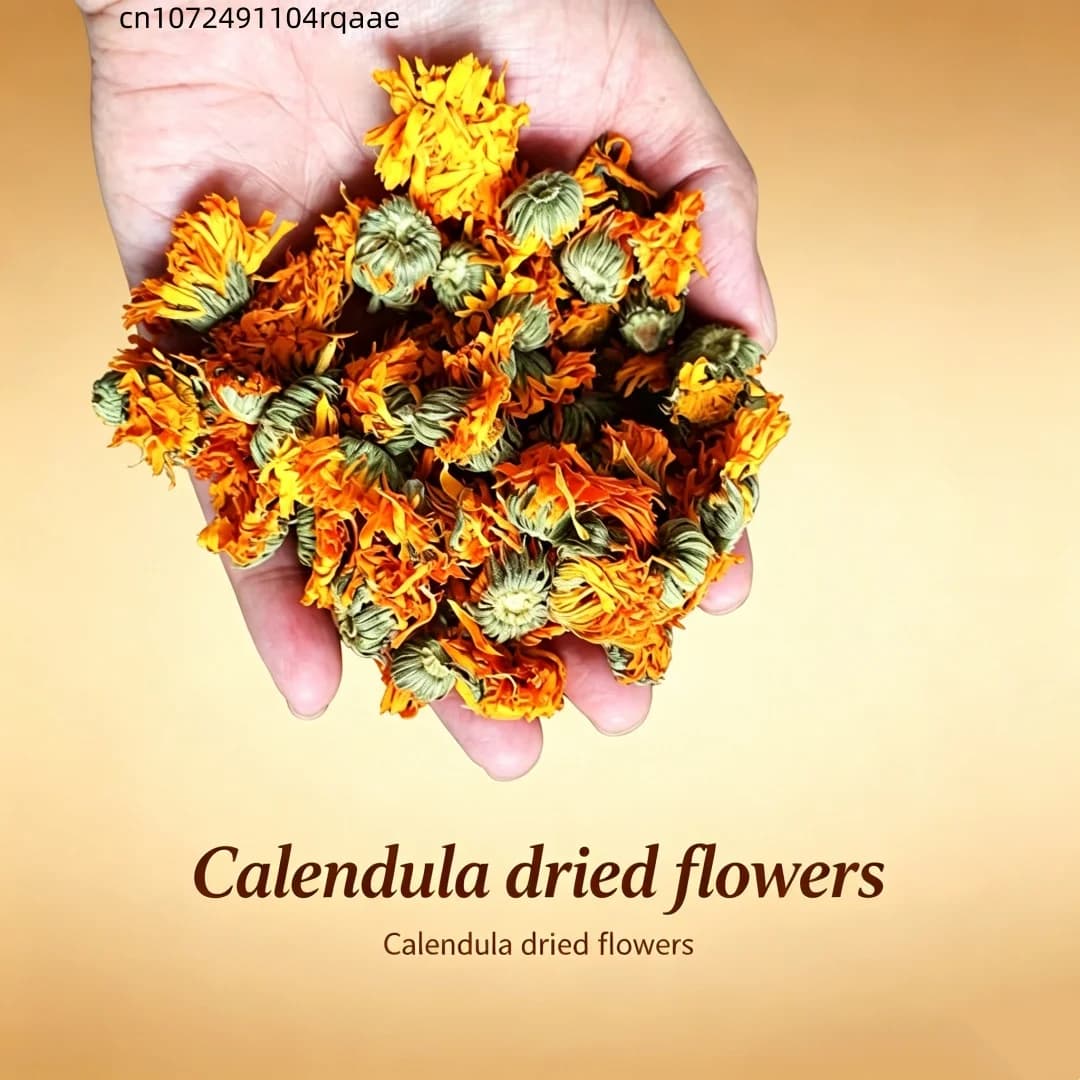 Pétales de Calendula Naturels Séchés de Haute Qualité pour la Fabrication de Savons, la Fabrication de Bougies, la Décoration de Mariage, le Pot-pourri et la Décoration DIY pour la Maison