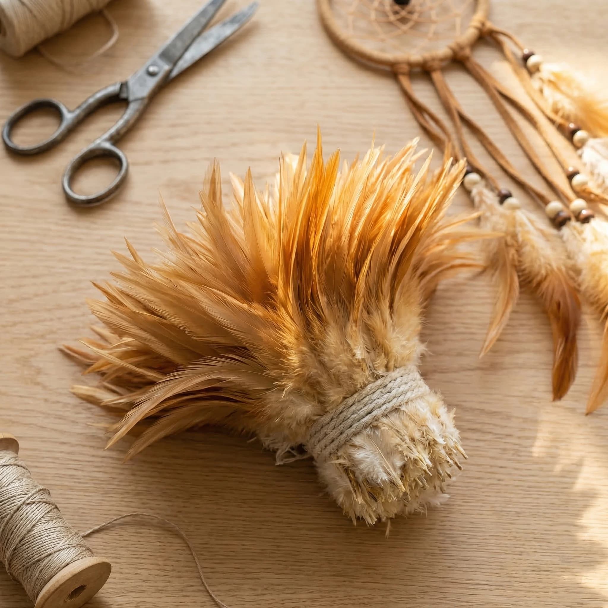 1 rouleau de plumes de poulet pour l'artisanat, la bijouterie, la décoration, les matériaux de montage de mouches, la broderie DIY, les accessoires de carnaval, la décoration