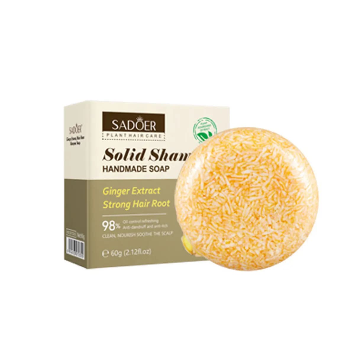 Savon shampooing aux huiles essentielles de gingembre Jojoba, savon de soin des cheveux, hydratant en profondeur, shampoing contrôlant l'huile moelleuse, savon solide