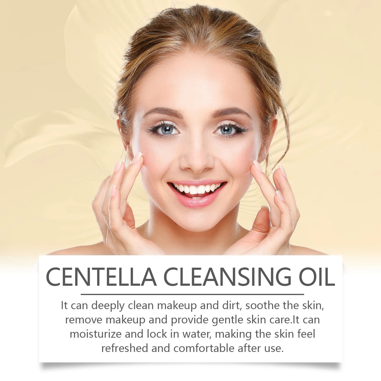 EELBathroom-Huile nettoyante E Centella, démaqucorporelle pour le visage, hydratant pour rétrécir les pores, huile nettoyante, soins pour la peau sensible