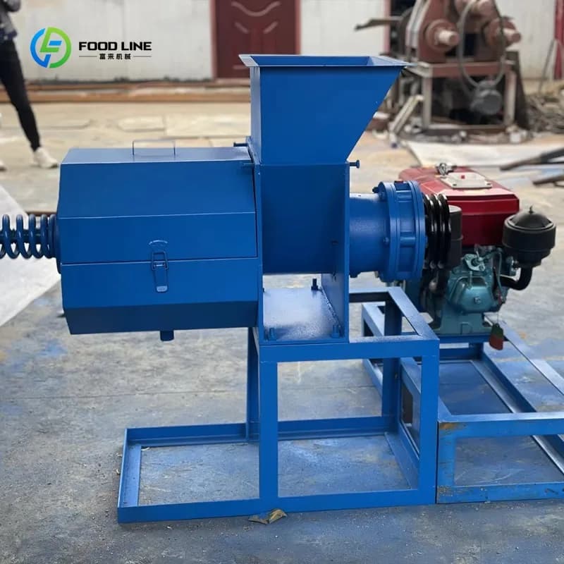 Presse à huile de palme robuste personnalisée, machine fiable de traitement de l'huile de palme, ligne de production stable de pressage d'huile de palme