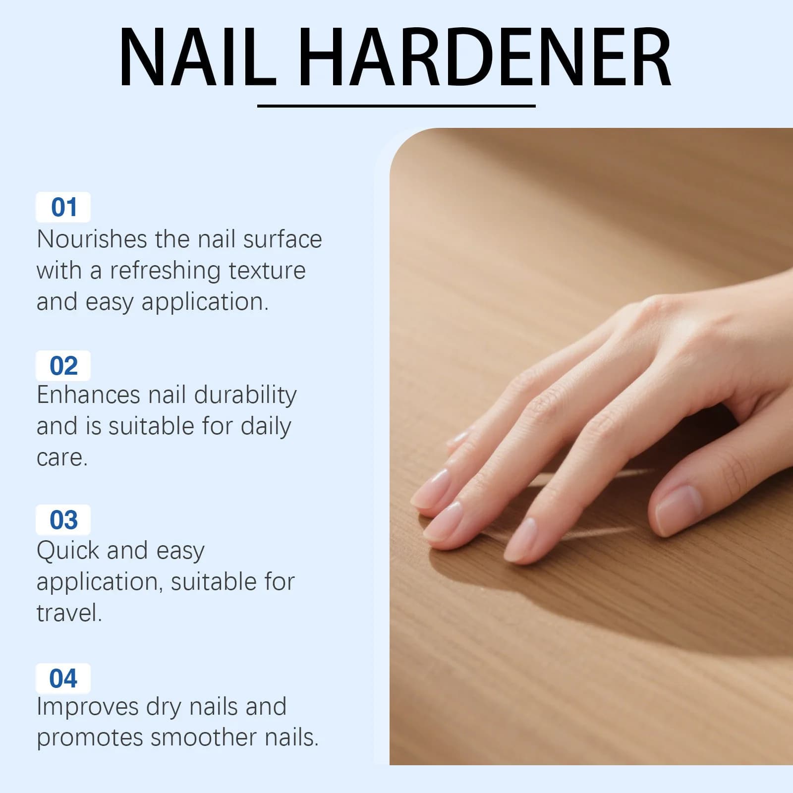 fortificateur et croissance du vernis à ongles : durcisseur naturel pour une résistance supplémentaire et une croissance - Réparation des ongles longue durée 11 ml