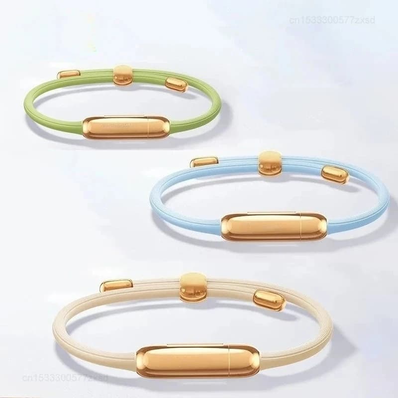 Bracelet anti-moustiques à l'huile essentielle pour adultes et enfants, protection anti-moustiques d'extérieur, bracelet anti-moustiques portable