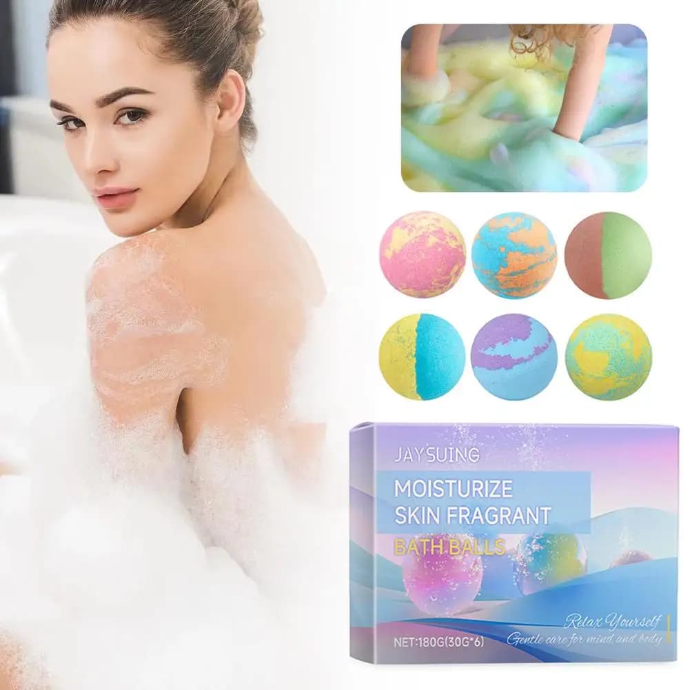 1 ensemble de bombes de bain bio