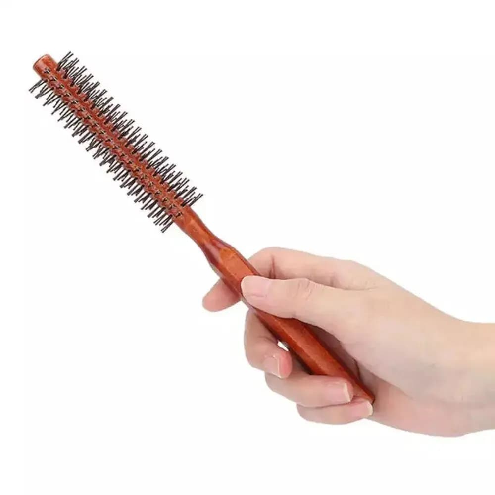 Brosse à cheveux à rouleau ronde et ronde, nouveau peigne à barbe unisexe