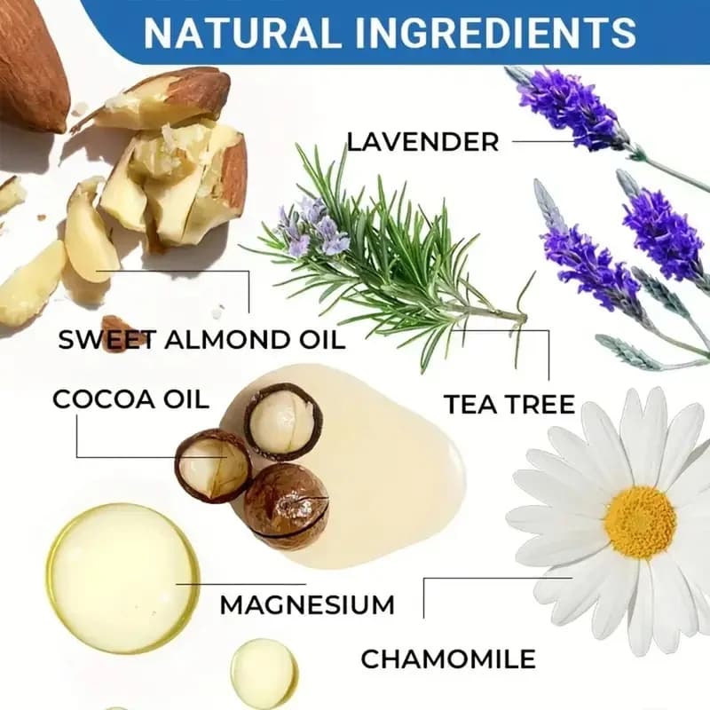 Crème musculaire au magnésium, adaptée au soin des pieds, des jambes, des mains et des bras, hydratation de la peau, lotion légère, soin doux de la peau, infusion de collagène, crème hydratante pour l