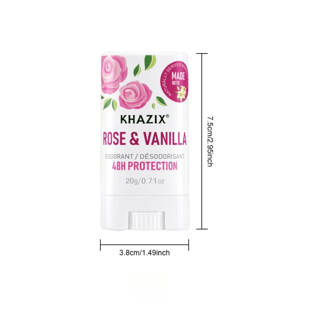 Déodorant en stick pour les aisselles | Formule double action anti-odeurs | Beurre de karité et huiles essentielles infusées | Fraisuré doux et durable.