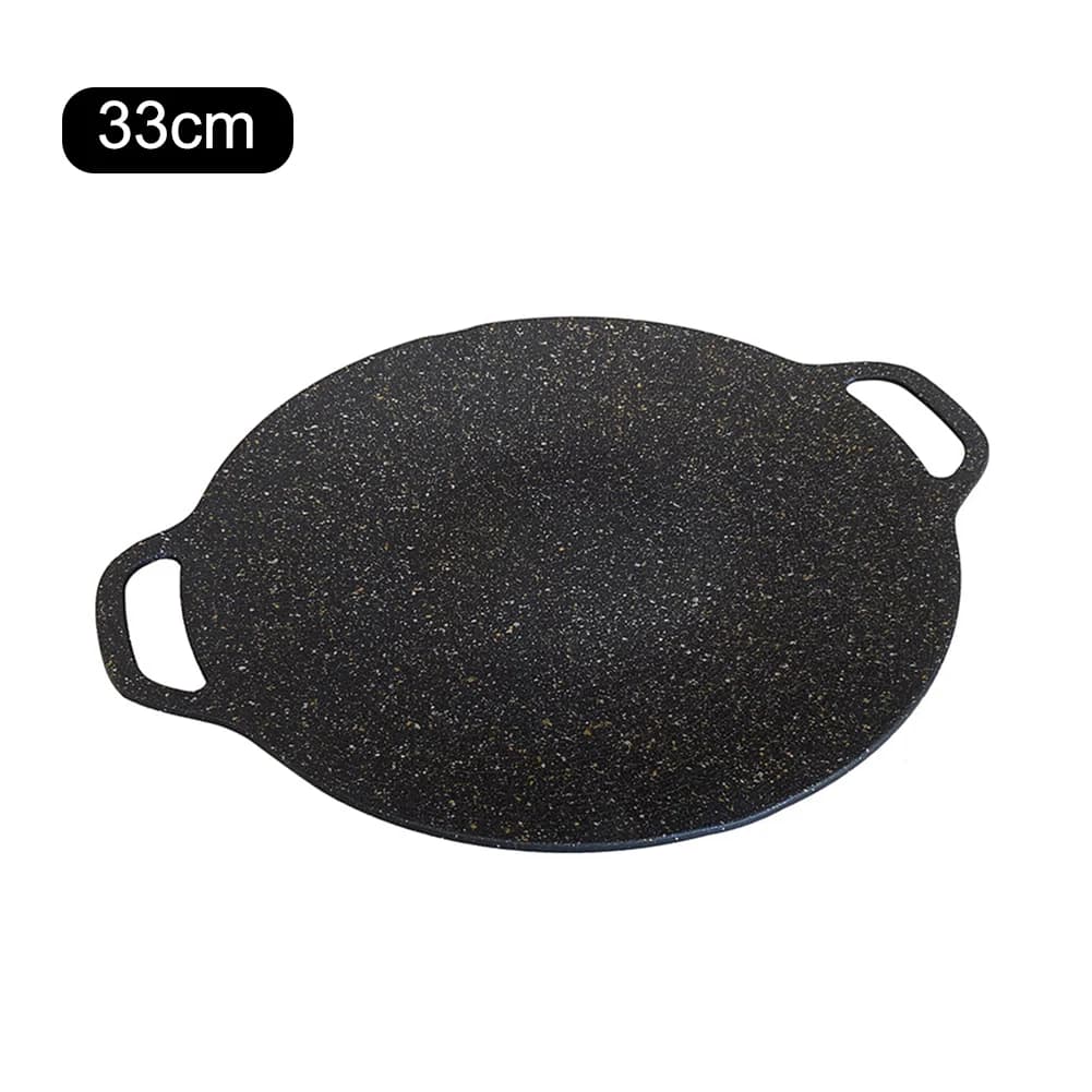 Poêle à griller à l'huile antiarina, poêle à frire ronde polyvalente pour camping en plein air, ustensiles de cuisine, outils ménagers