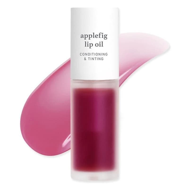 NOONI Huile à lèvres teintée brillante hydratante et nourrissante Applepeony pour réparer