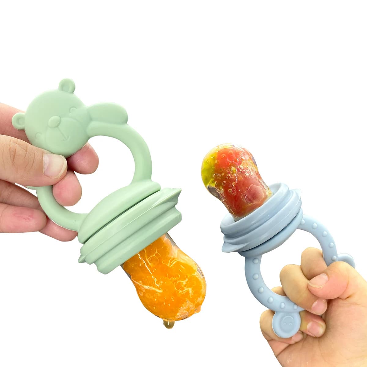 Ensemble d'alimentation à fruits Koala pour bébé, complément alimentaire, sans BPA, en Silicone, plateau de congélation, vaisselle, mangeoire pour aliments frais