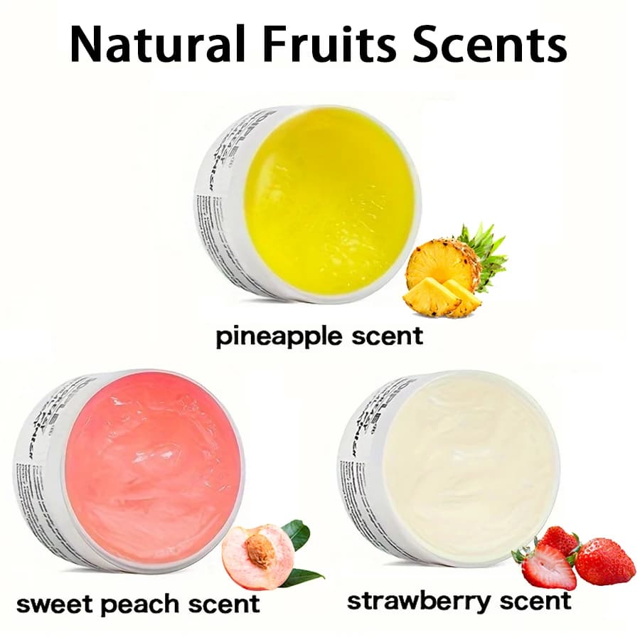 GOIPLE 30G contrôle des bords pour boucles 4C crème coiffante pour cheveux domine cassé et fixe Bang pommade Mini petit Gel pour cheveux